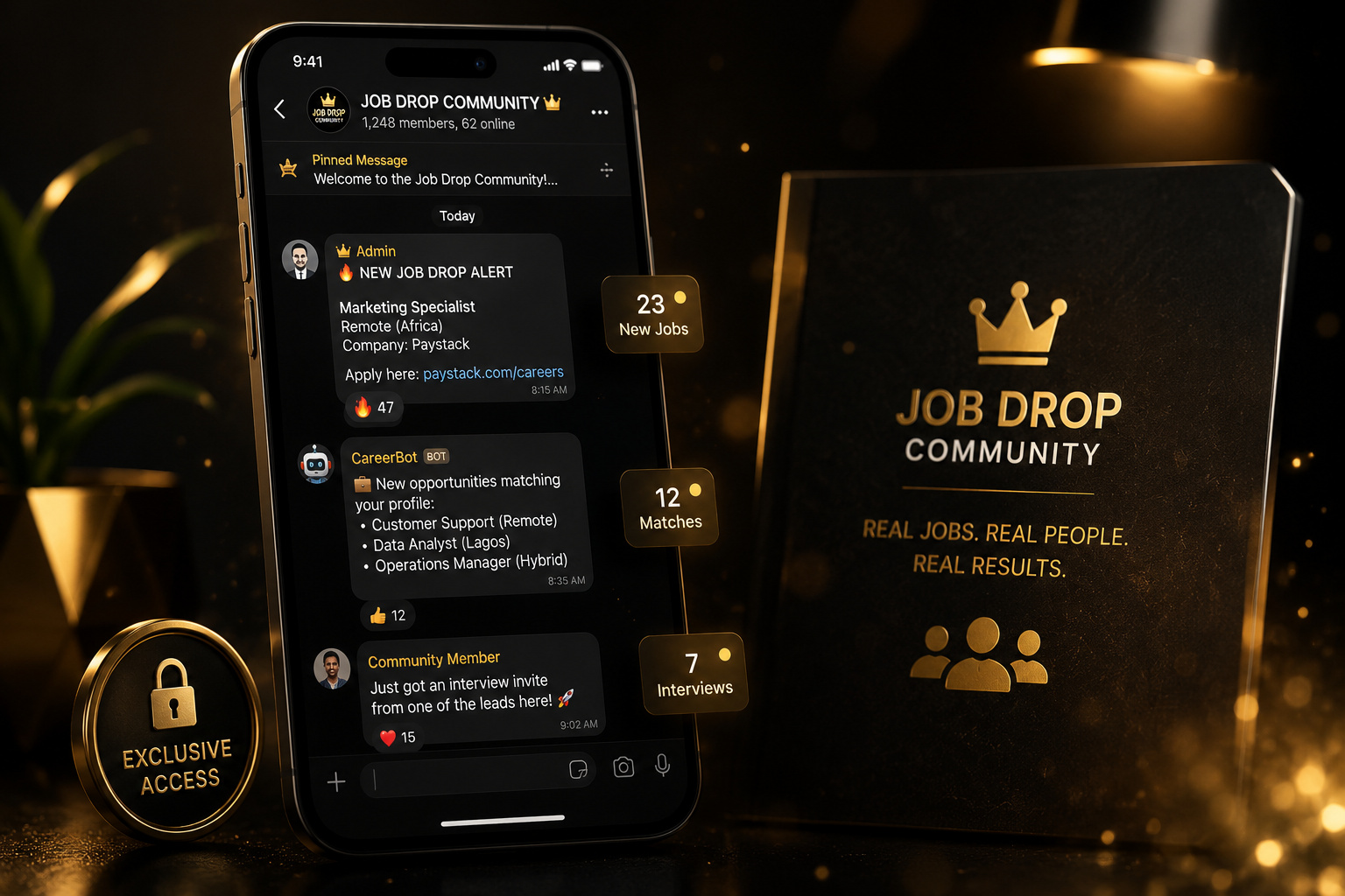 The Job Drop Community