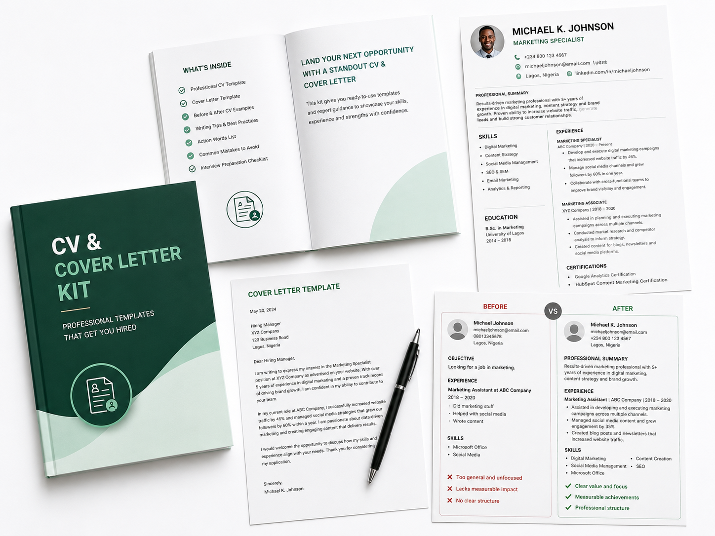 The CV & Cover-Letter Kit